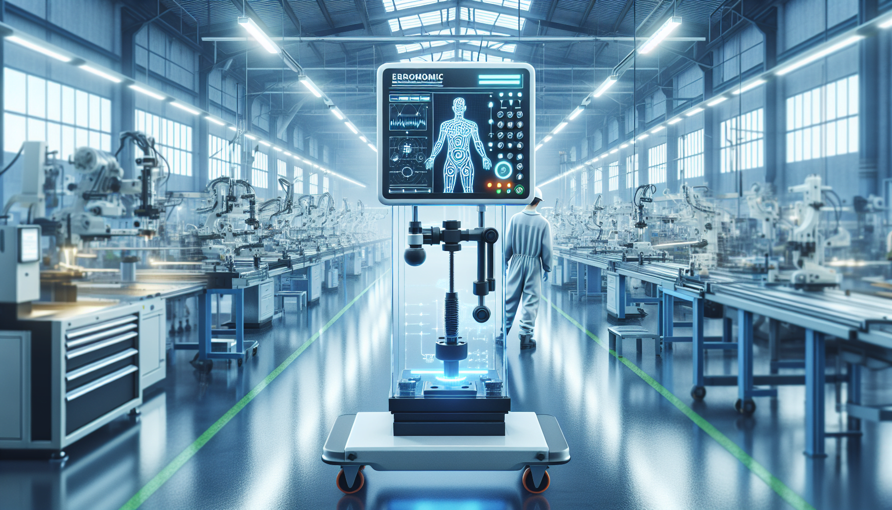 Diagram showing potential workplace injuries